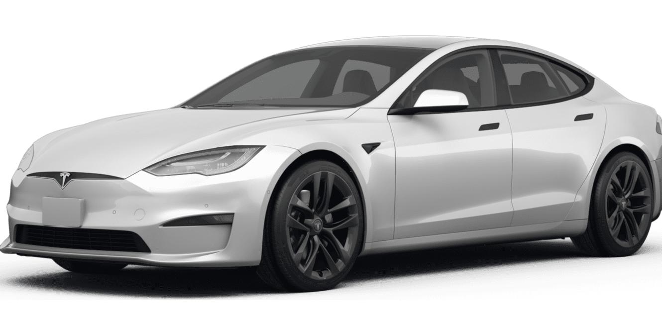 TESLA MODEL S 2021 5YJSA1E28MF424636 image